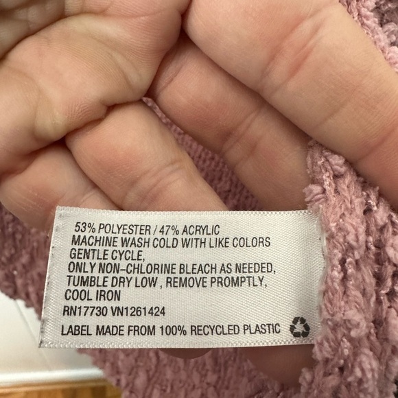 Wild Fable Popcorn Soft Pink Knit Cardigan Women’s Size XS - Picture 10 of 10